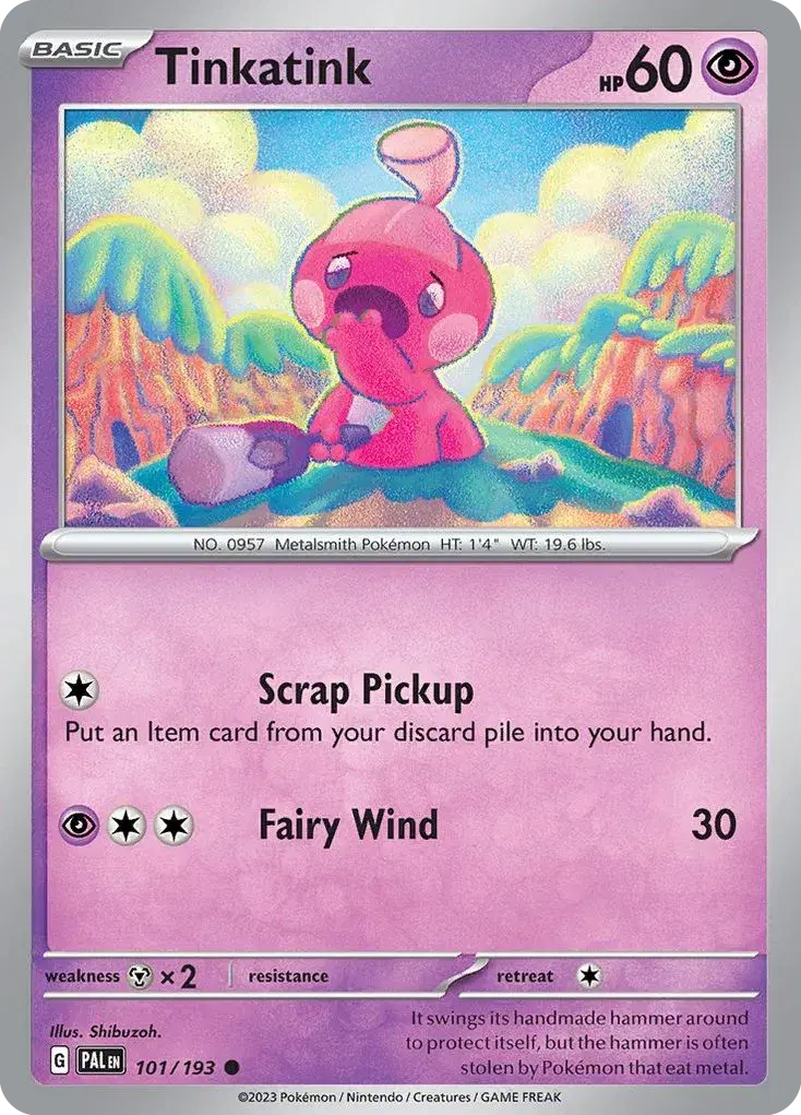 Tinkatink Paldea Evolved 101