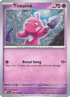 Tinkatink Paldea Evolved