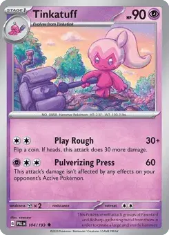 Tinkatuff Paldea Evolved