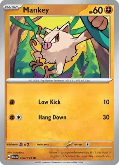 Mankey Paldea Evolved