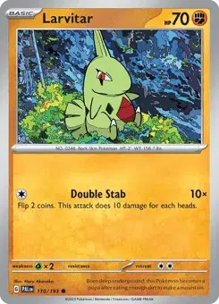 Larvitar Paldea Evolved