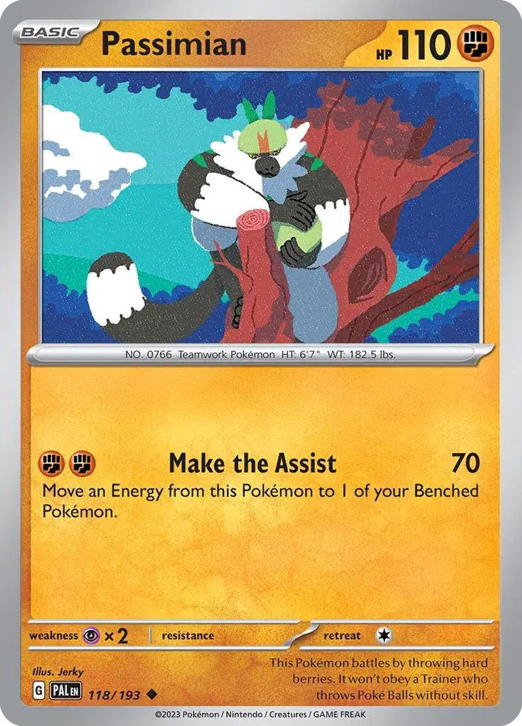 Passimian Paldea Evolved 118