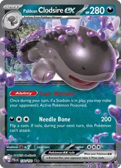Paldean Clodsire ex Paldea Evolved