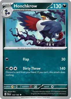 Honchkrow Paldea Evolved