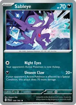 Sableye Paldea Evolved