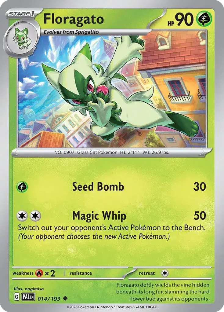 Floragato Paldea Evolved 14