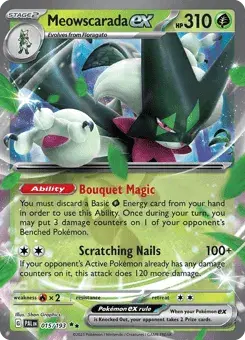 Meowscarada ex Paldea Evolved