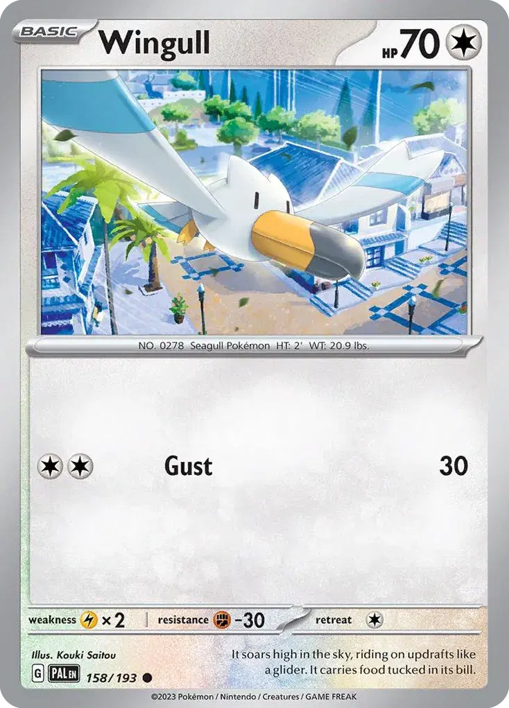 Wingull Paldea Evolved 158