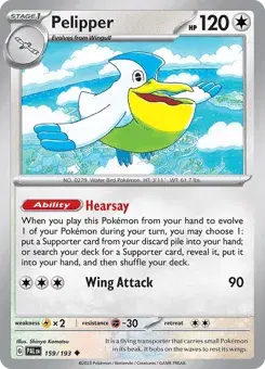 Pelipper Paldea Evolved