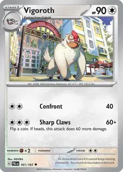 Vigoroth Paldea Evolved