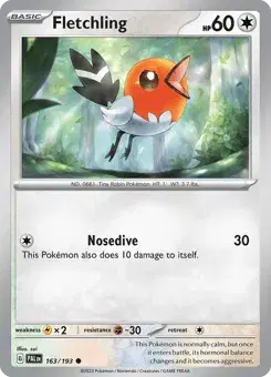 Fletchling Paldea Evolved