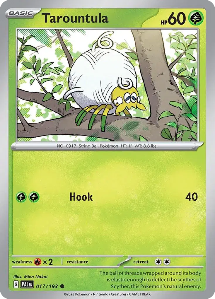 Tarountula Paldea Evolved 17