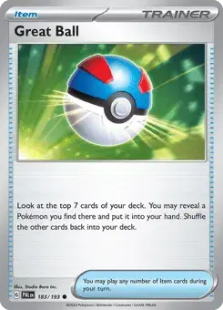 Great Ball Paldea Evolved