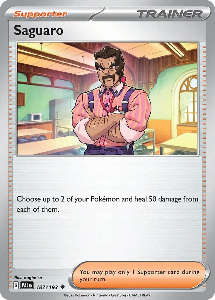 Saguaro Paldea Evolved 187