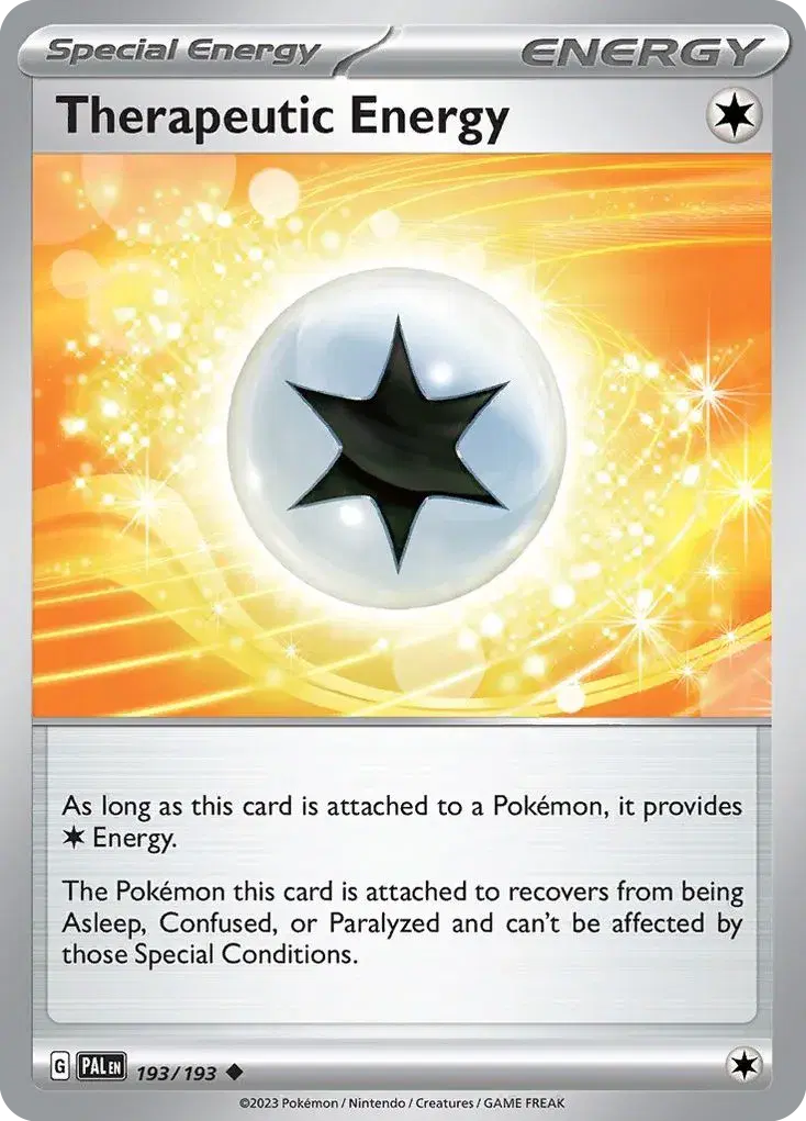 Therapeutic Energy Paldea Evolved 193