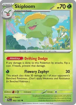 Skiploom Paldea Evolved