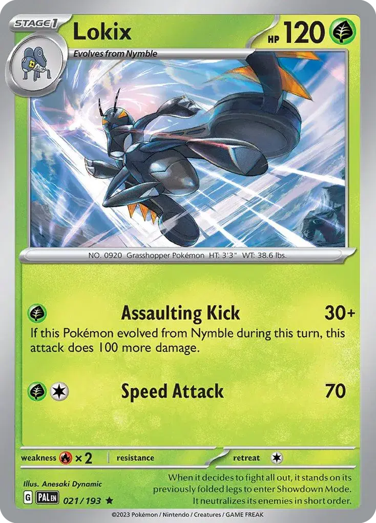 Lokix Paldea Evolved 21