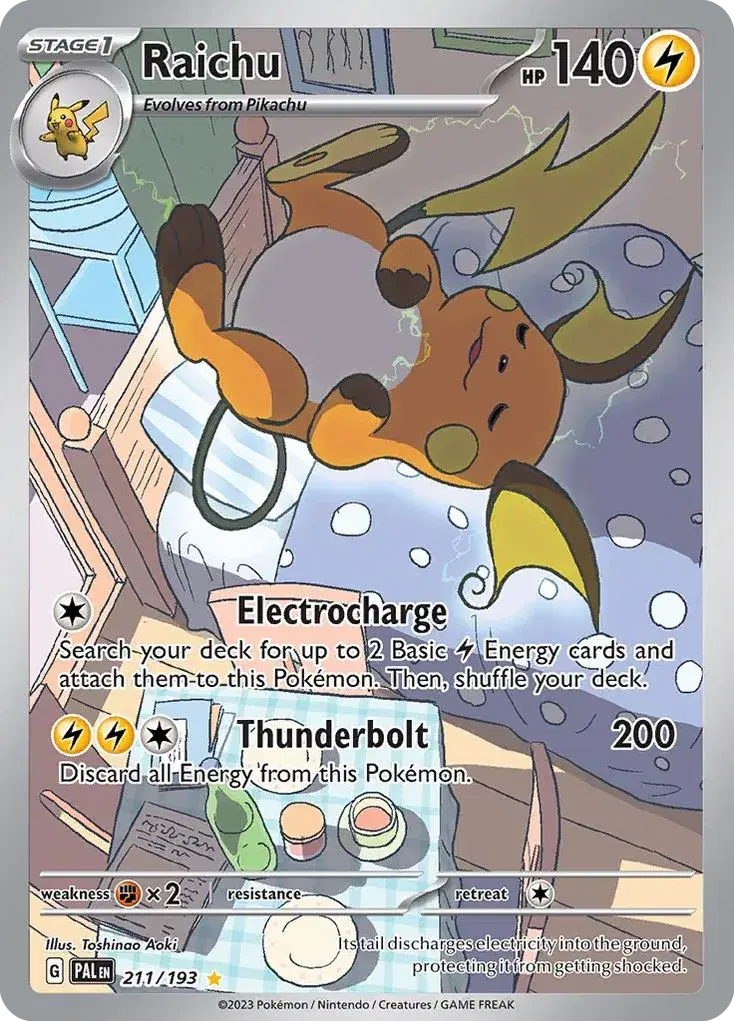 Raichu Paldea Evolved 211