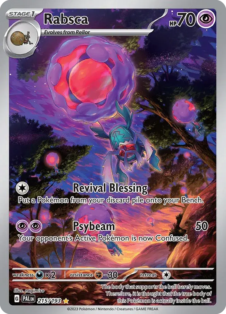 Rabsca Paldea Evolved 215