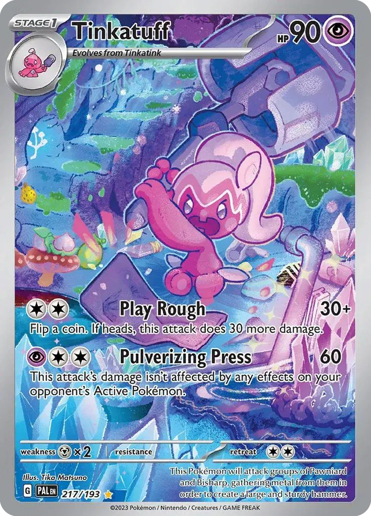 Tinkatuff Paldea Evolved 217