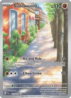 Sudowoodo Paldea Evolved