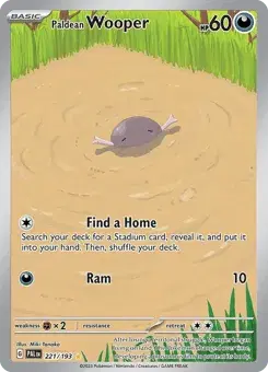 Paldean Wooper Paldea Evolved