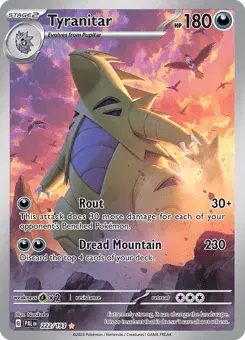 Tyranitar Paldea Evolved
