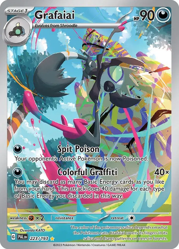 Grafaiai Paldea Evolved 223