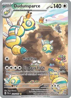 Dudunsparce Paldea Evolved