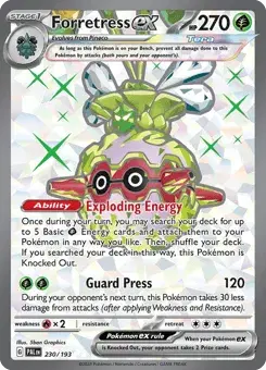 Forretress ex Paldea Evolved