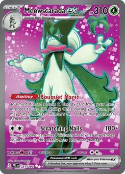 Meowscarada ex Paldea Evolved