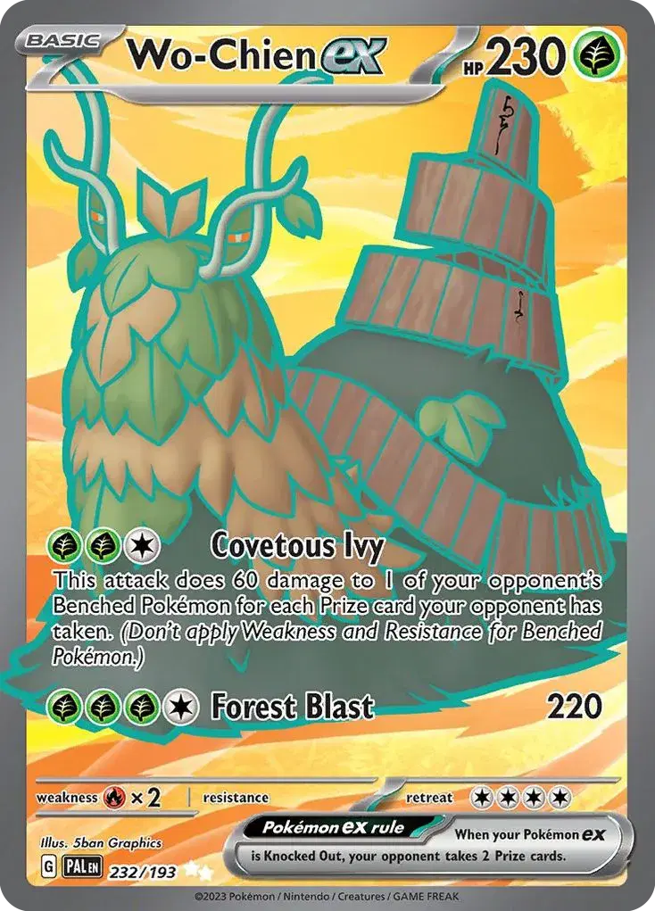 Wo-Chien ex Paldea Evolved 232