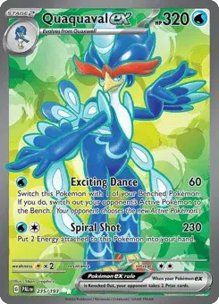 Quaquaval ex Paldea Evolved