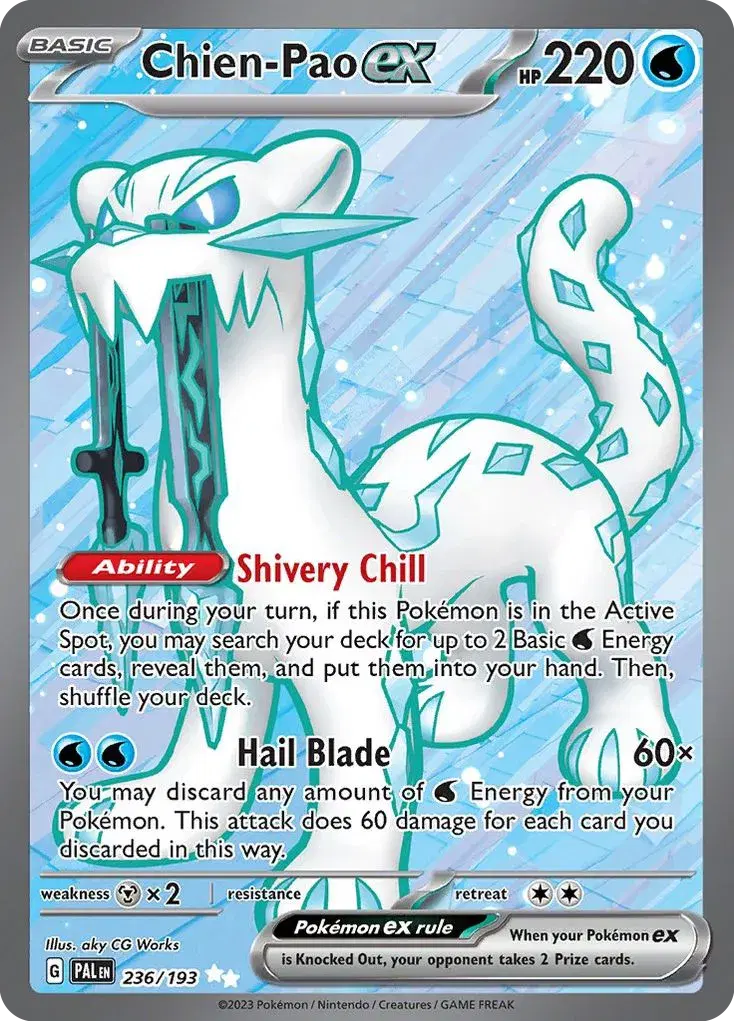 Chien-Pao ex Paldea Evolved 236