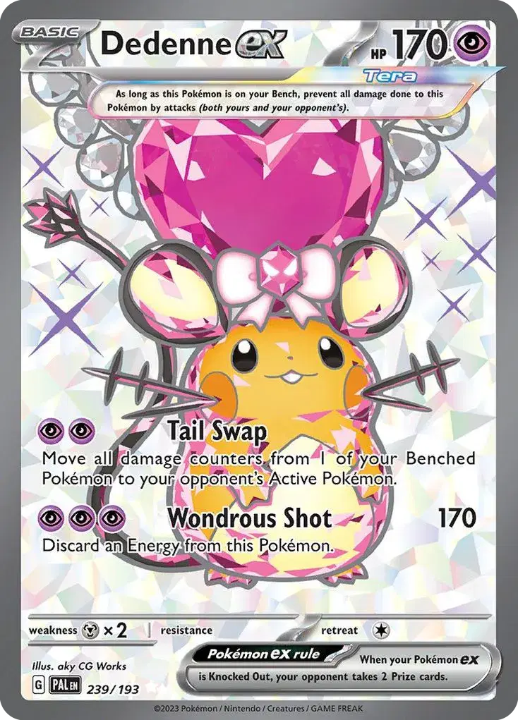 Dedenne ex Paldea Evolved 239