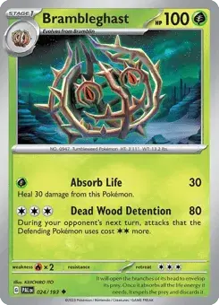 Brambleghast Paldea Evolved