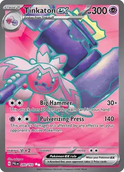 Tinkaton ex Paldea Evolved