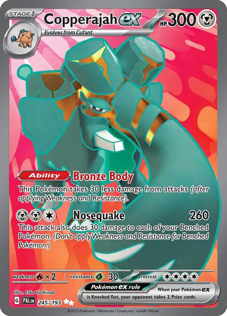 Copperajah ex Paldea Evolved 245