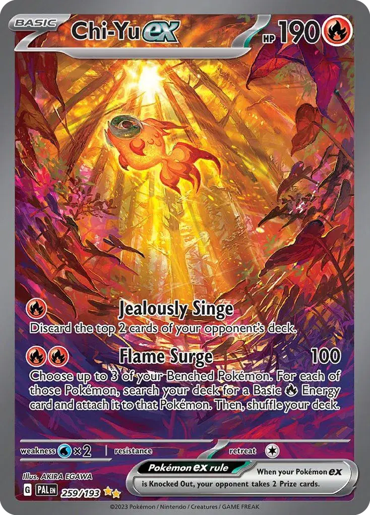 Chi-Yu ex Paldea Evolved 259