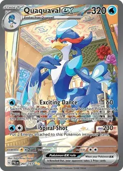 Quaquaval ex Paldea Evolved