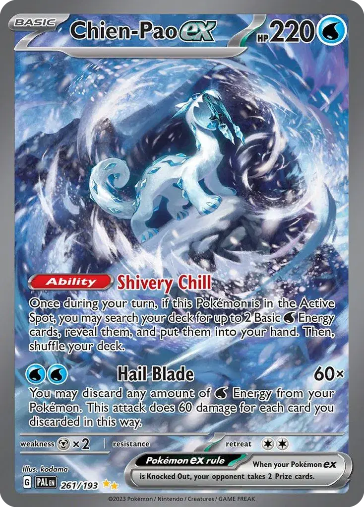 Chien-Pao ex Paldea Evolved 261