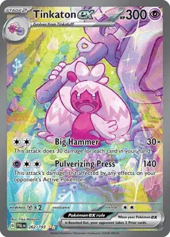Tinkaton ex Paldea Evolved
