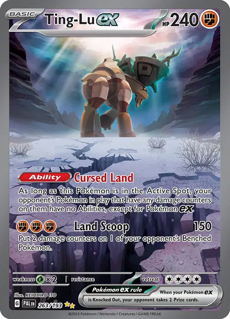 Ting-Lu ex Paldea Evolved 263