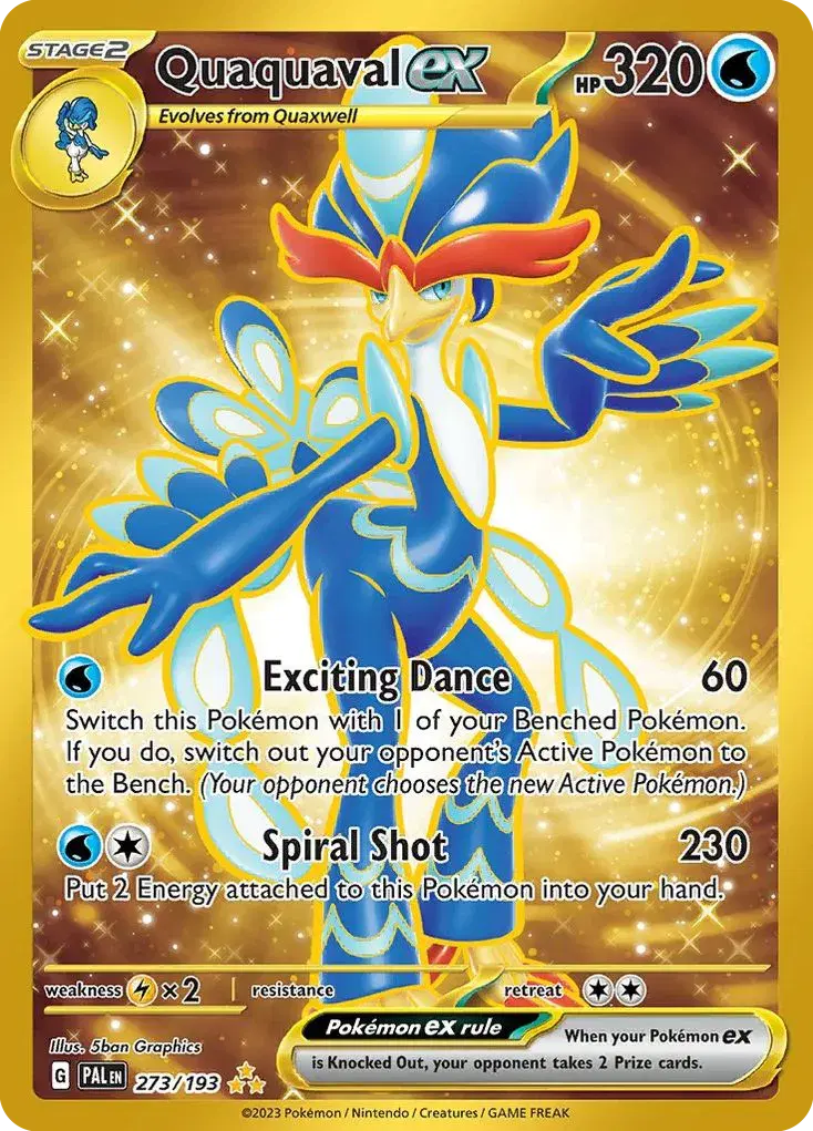 Quaquaval ex Paldea Evolved 273