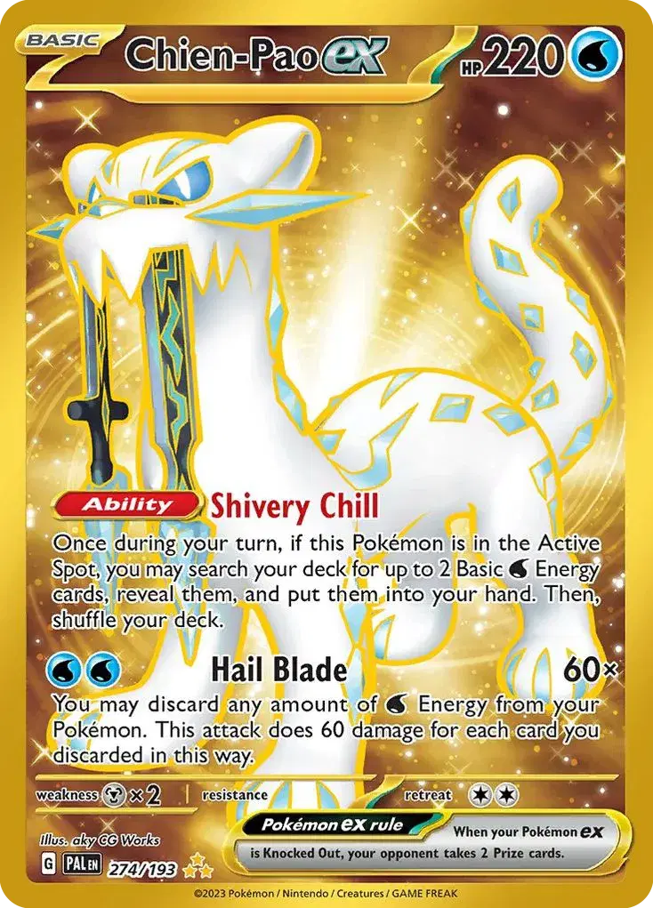 Chien-Pao ex Paldea Evolved 274