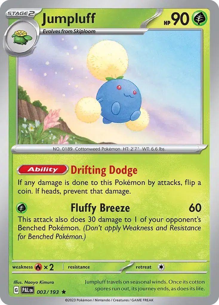 Jumpluff Paldea Evolved 3