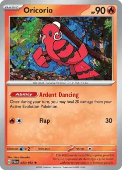 Oricorio Paldea Evolved