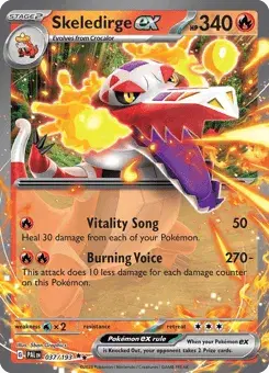 Skeledirge ex Paldea Evolved