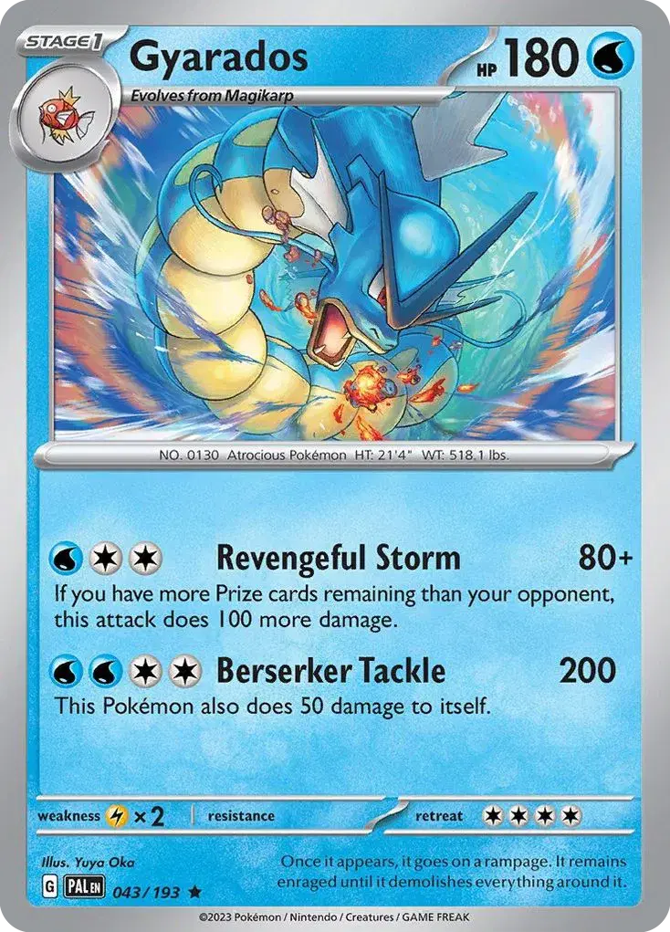 Gyarados Paldea Evolved 43