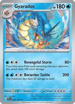 Gyarados Paldea Evolved